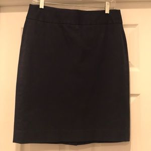 Navy mini skirt